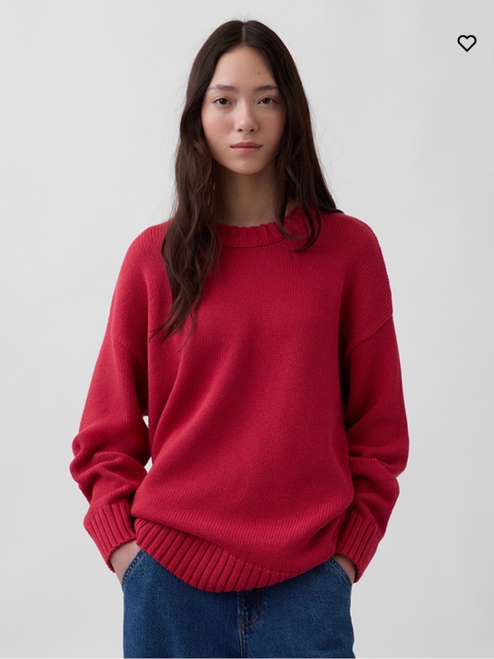 NWOT Gap 100% Cotton Oversized Sweater L